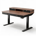 Wood Standing Desk With Drawers WoodsyPro Dynamics