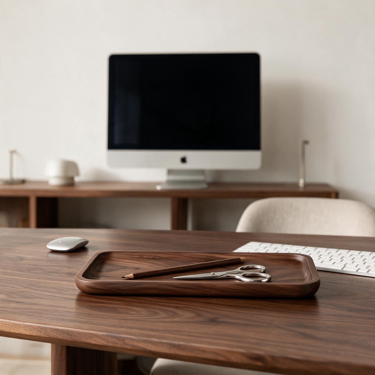 Desk Catchall Tray Wood
