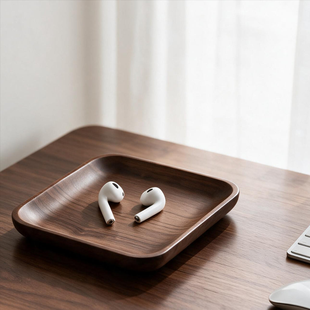 Desk Catchall Tray Wood