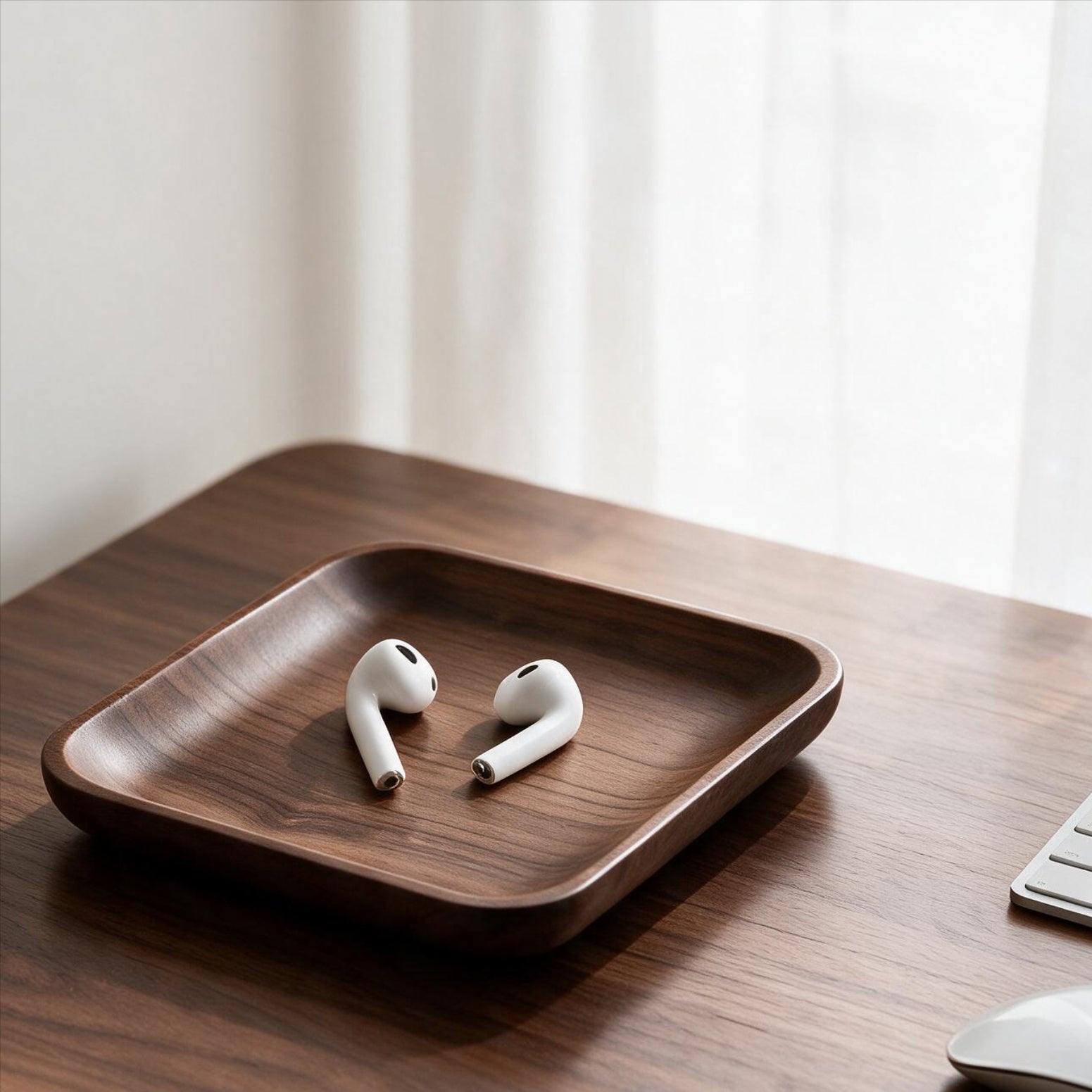 Desk Catchall Tray Wood