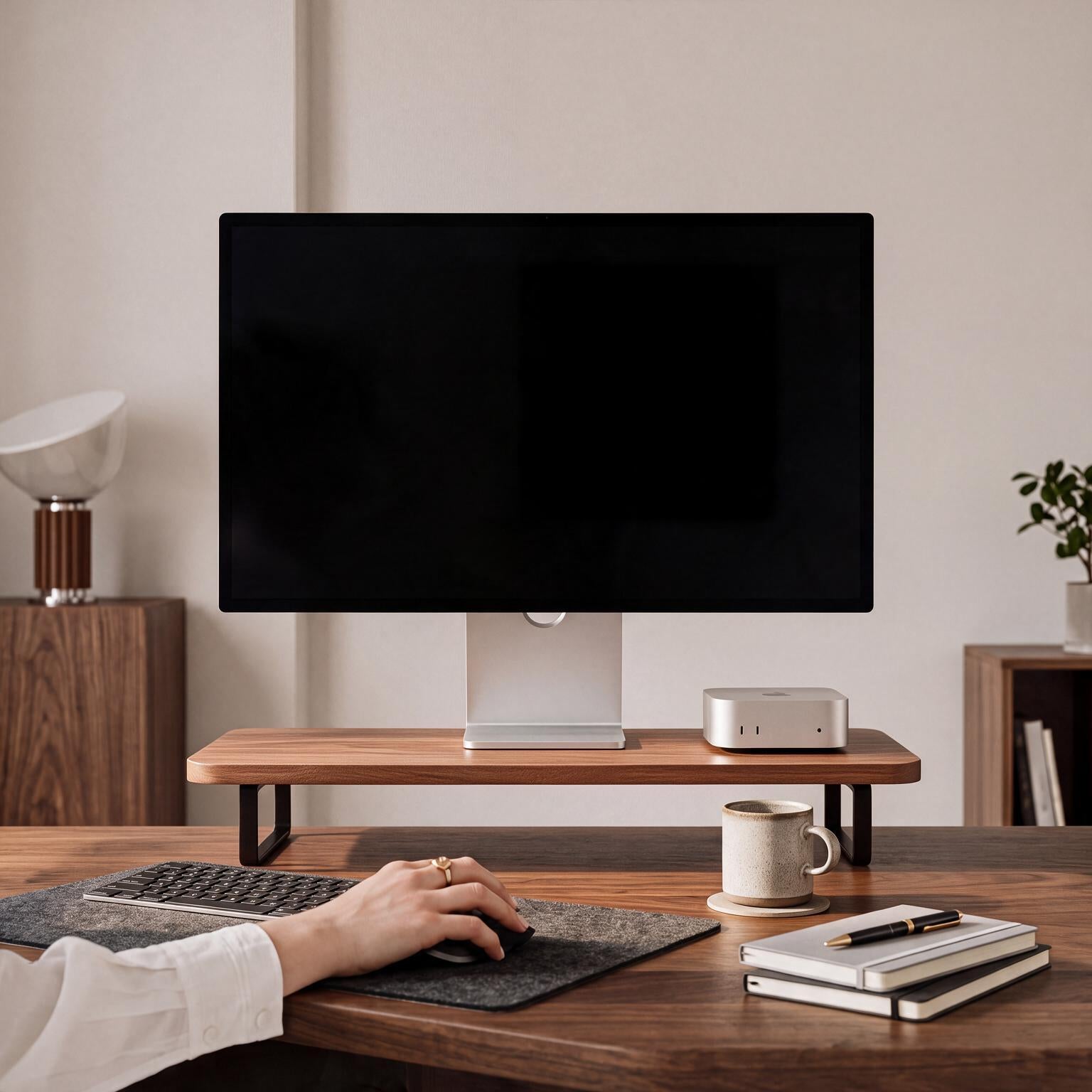 Desk Shelf Wood Pro 50cm