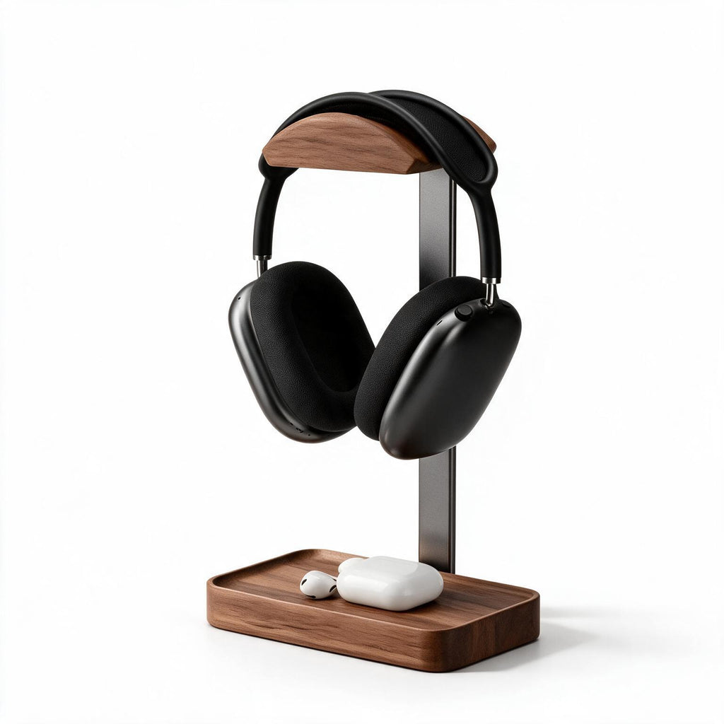 Headphone Stand with Tray WootsyPro Dock