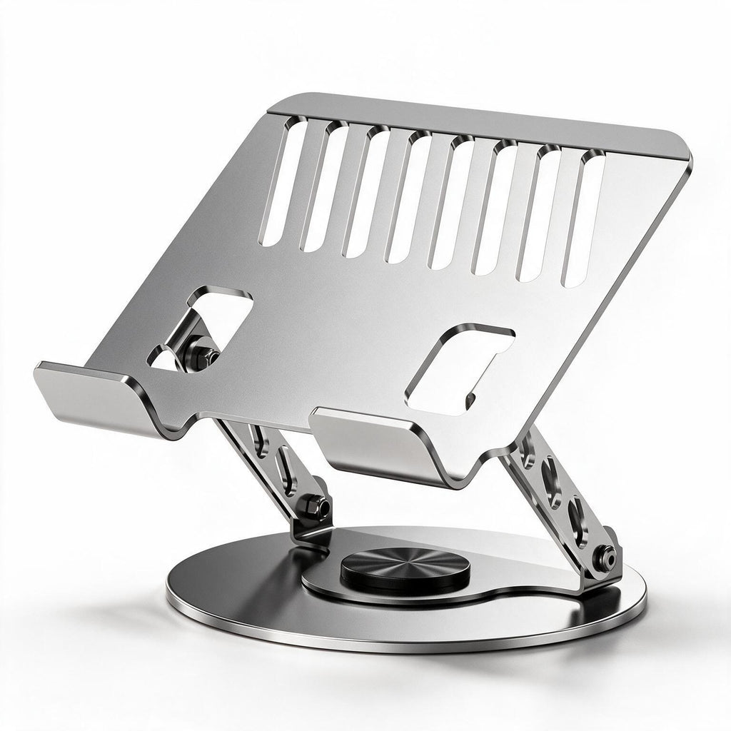 Laptop Stand 360° Rotating WoodsyPro Elevate