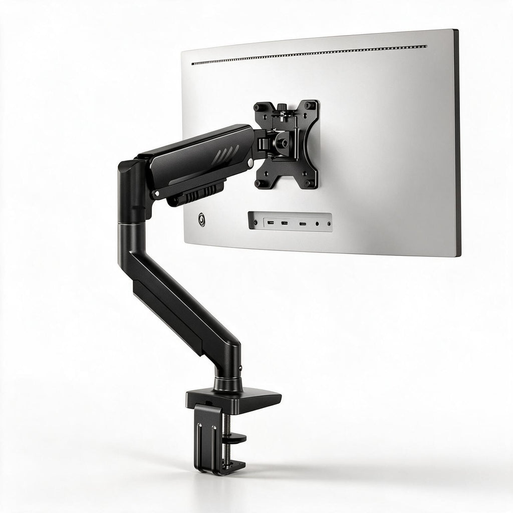 Monitor Arm Heavy-Duty WoodsyPro Motion