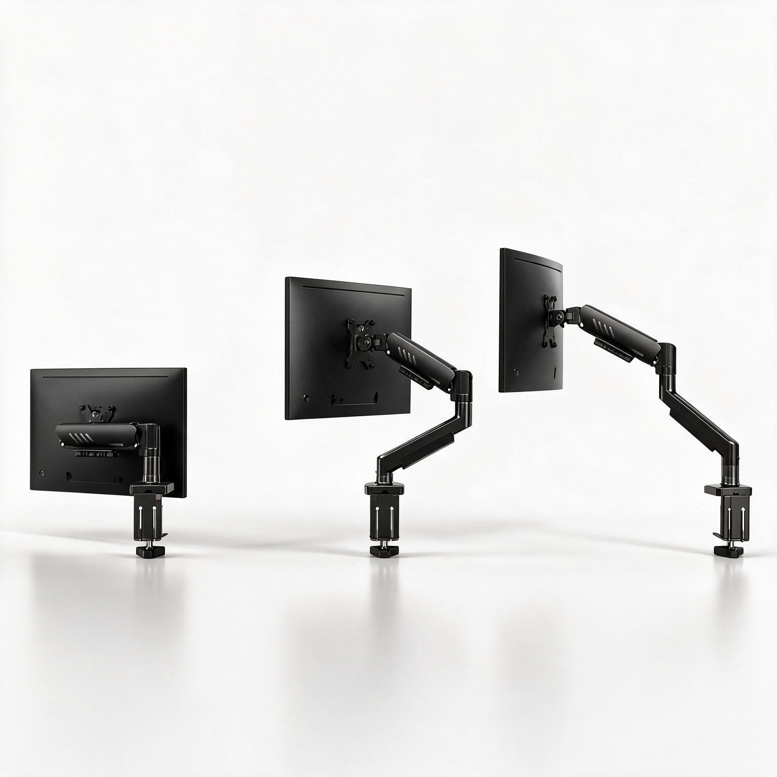 Monitor Arm Heavy-Duty WoodsyPro Motion