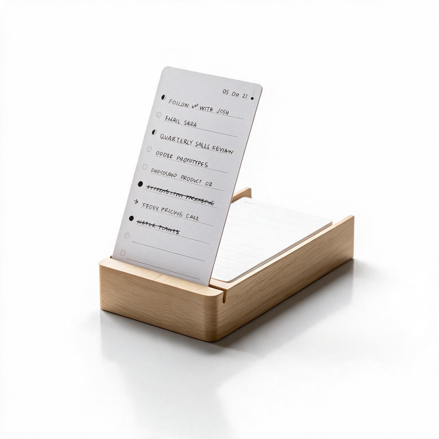 Note Holder Wood