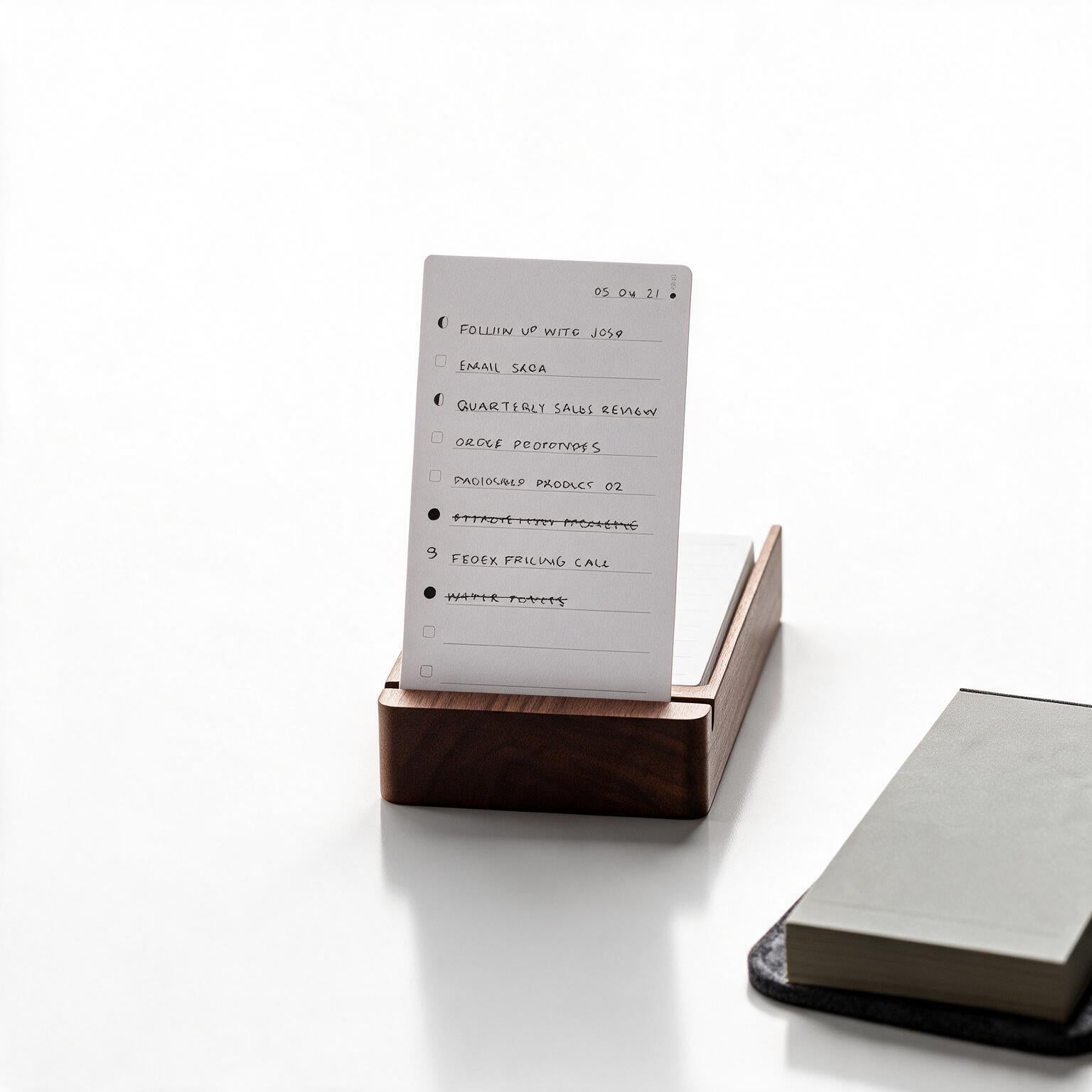 Note Holder Wood