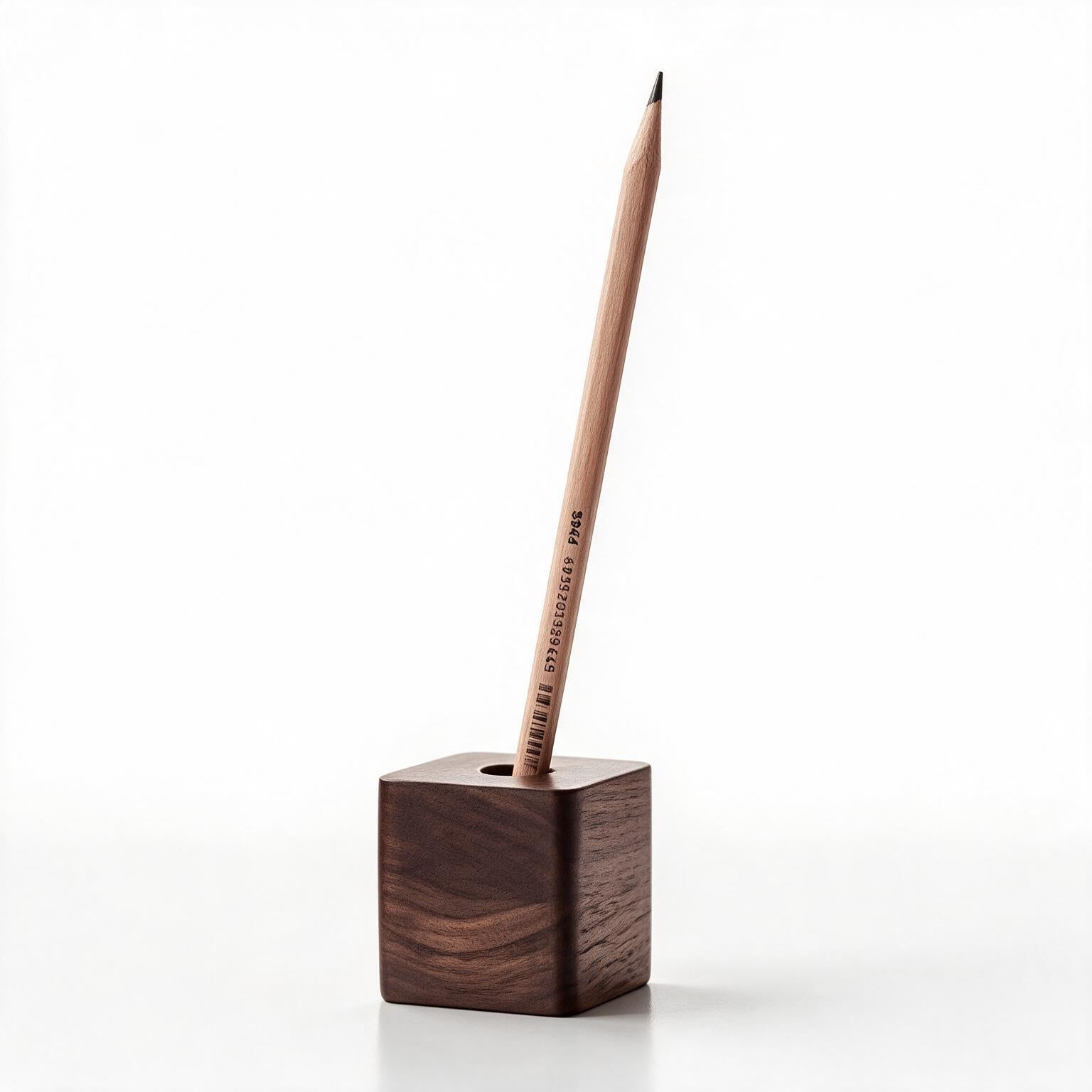 Wooden Pen Holder Minimalist