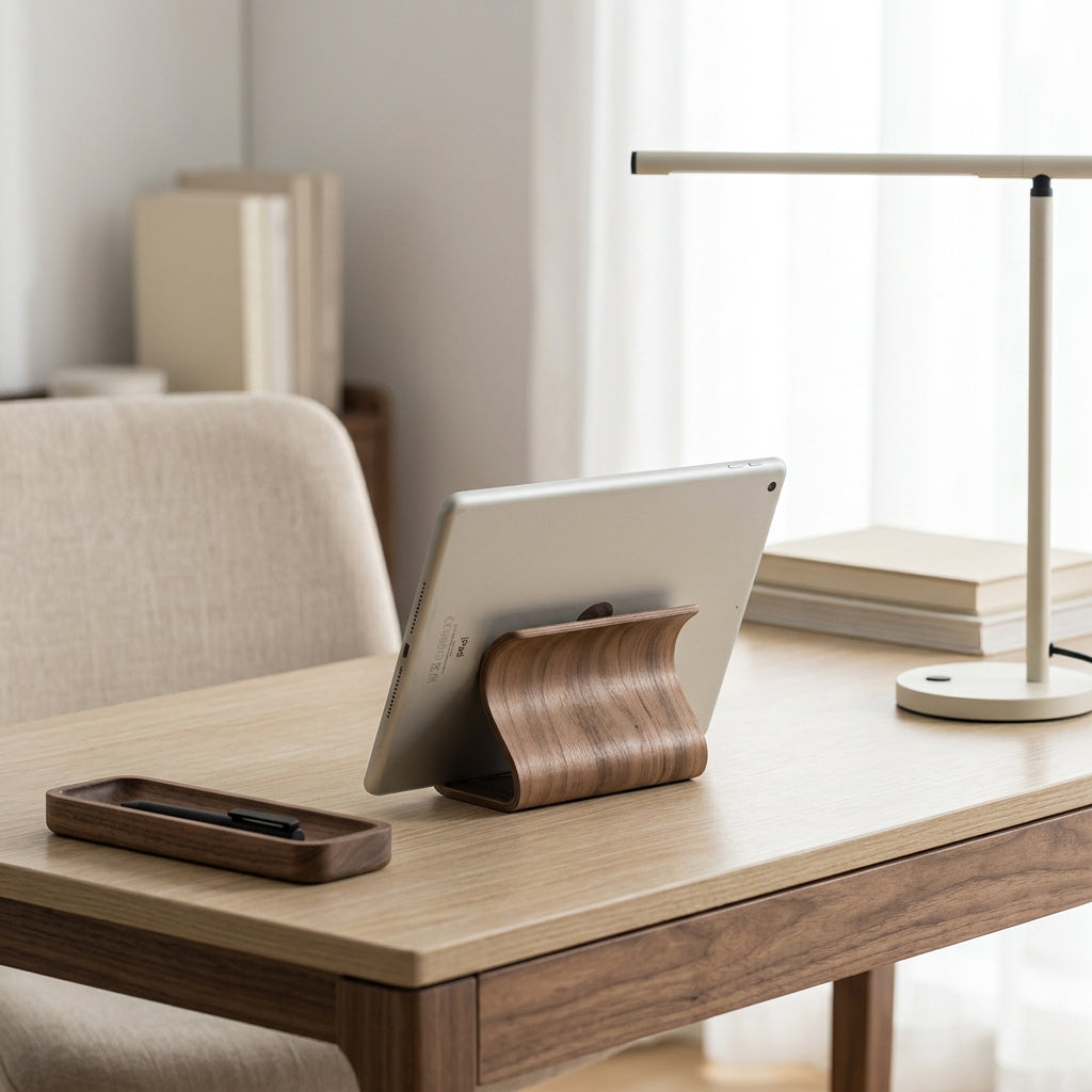 Tablet Stand WoodsyPro Curve