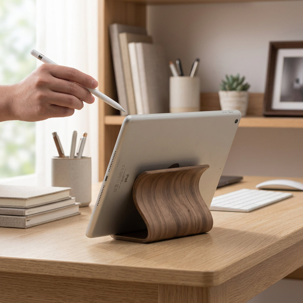 Tablet Stand WoodsyPro Curve