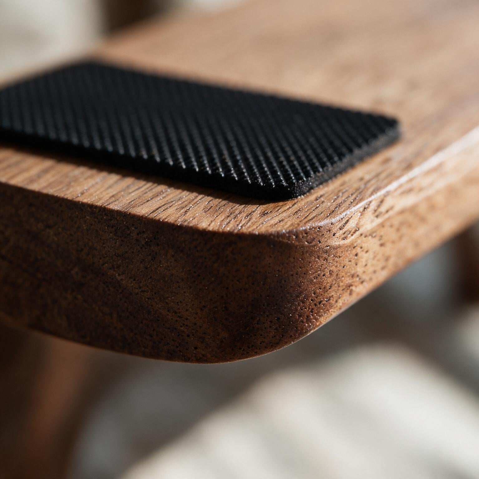 Keyboard Wrist Rest Walnut WoodsyPro Timber Support