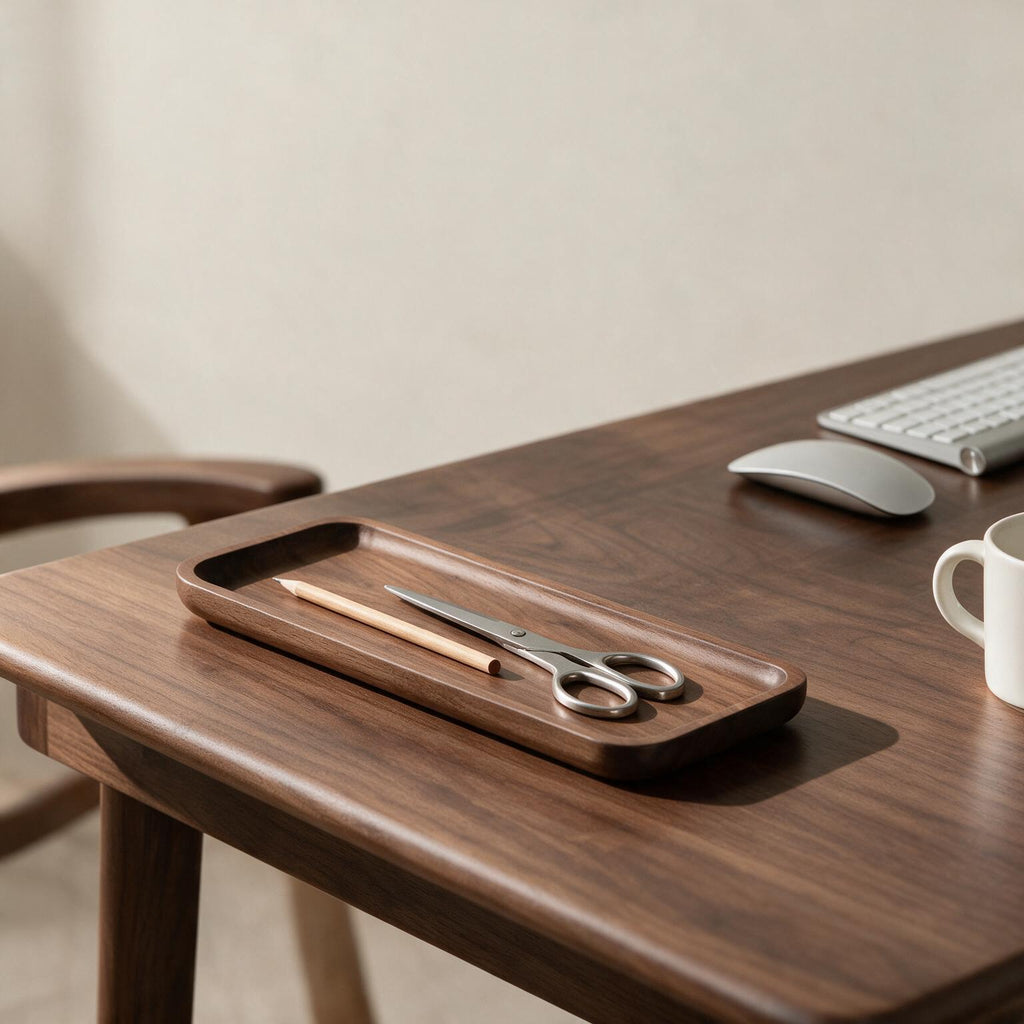 Desk Catchall Tray Wood