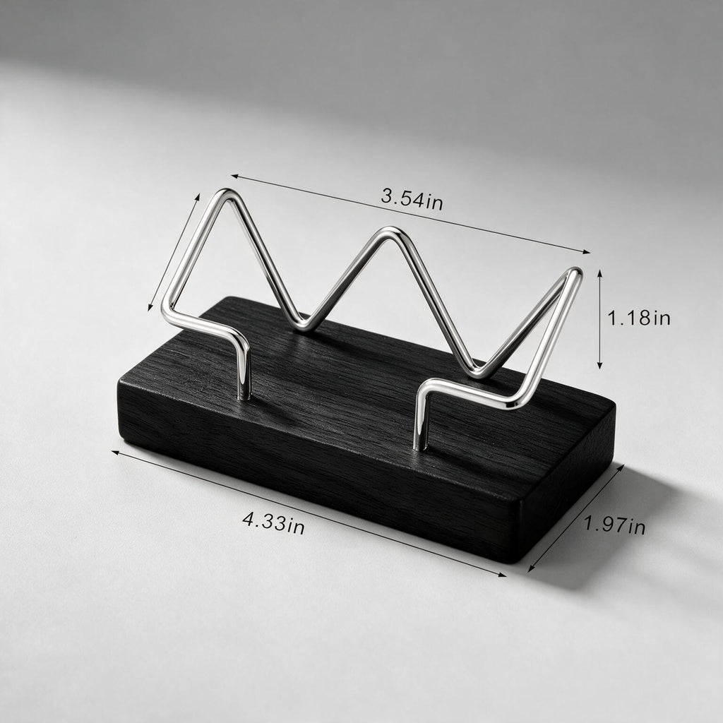Business Card Holder Wood WoodsyPro