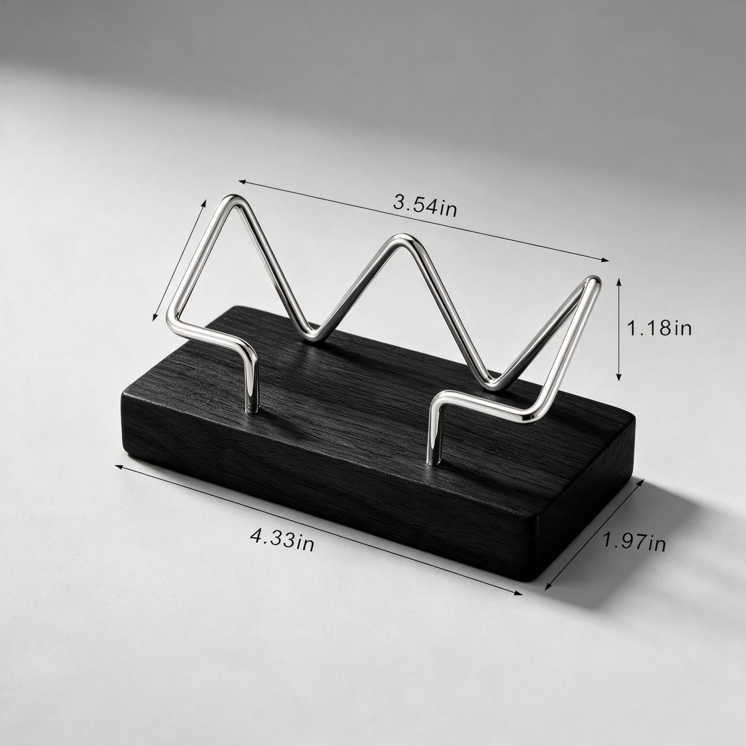 Business Card Holder Wood WoodsyPro