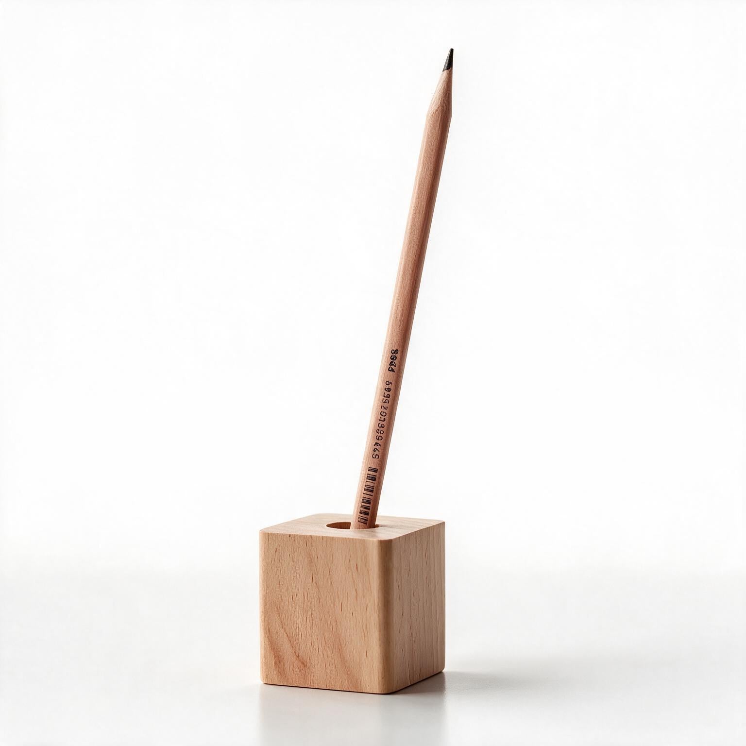 Wooden Pen Holder Minimalist