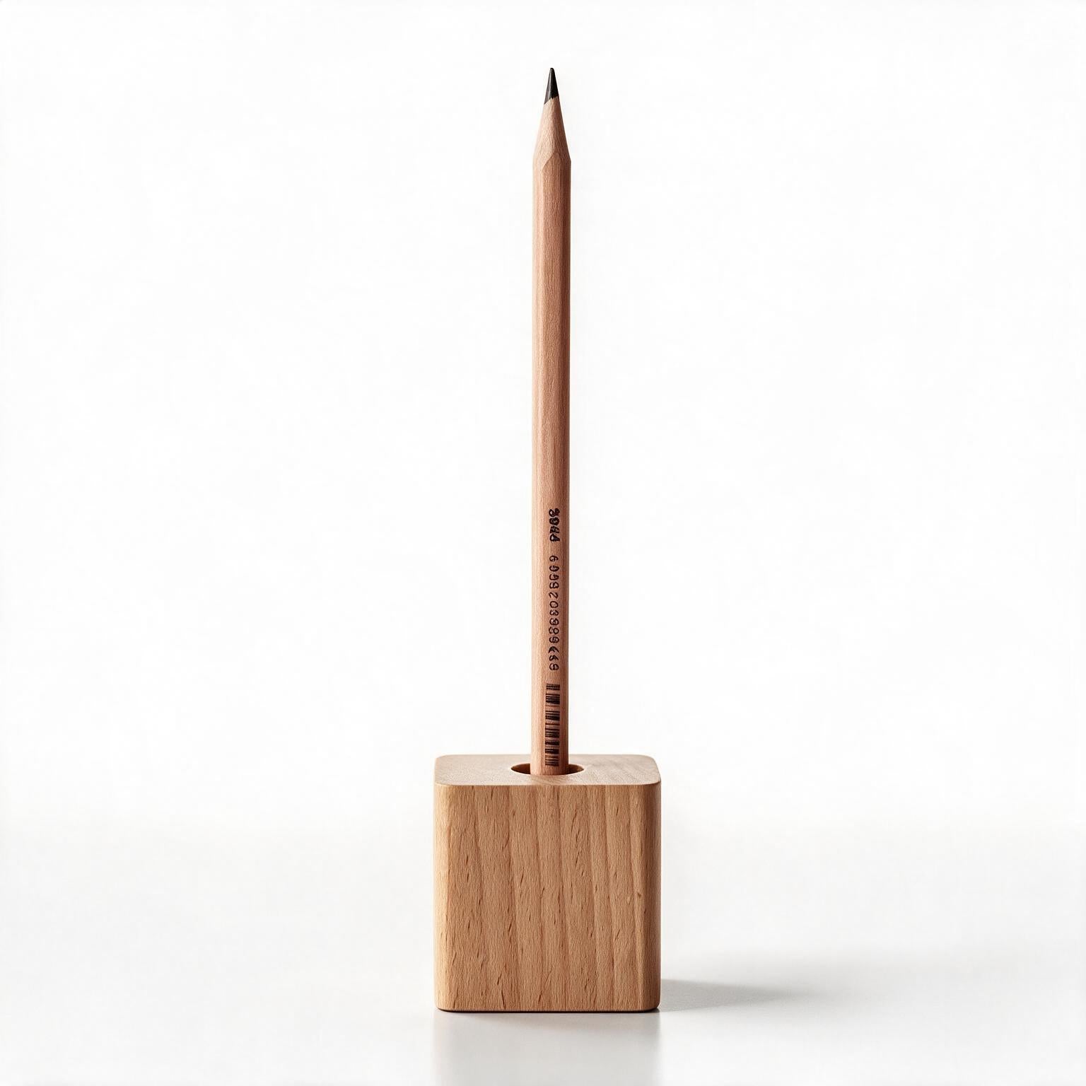 Wooden Pen Holder Minimalist