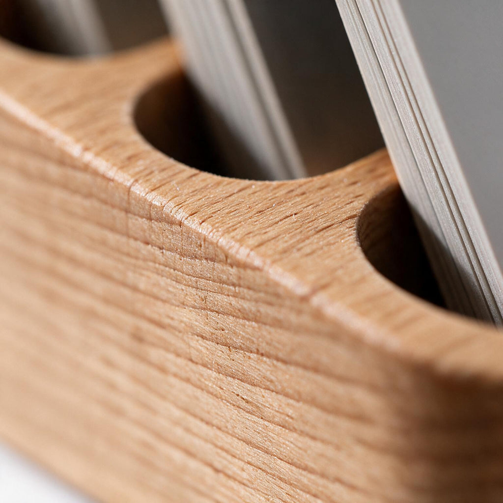 Business Card Holder WoodsyPro Card Dock