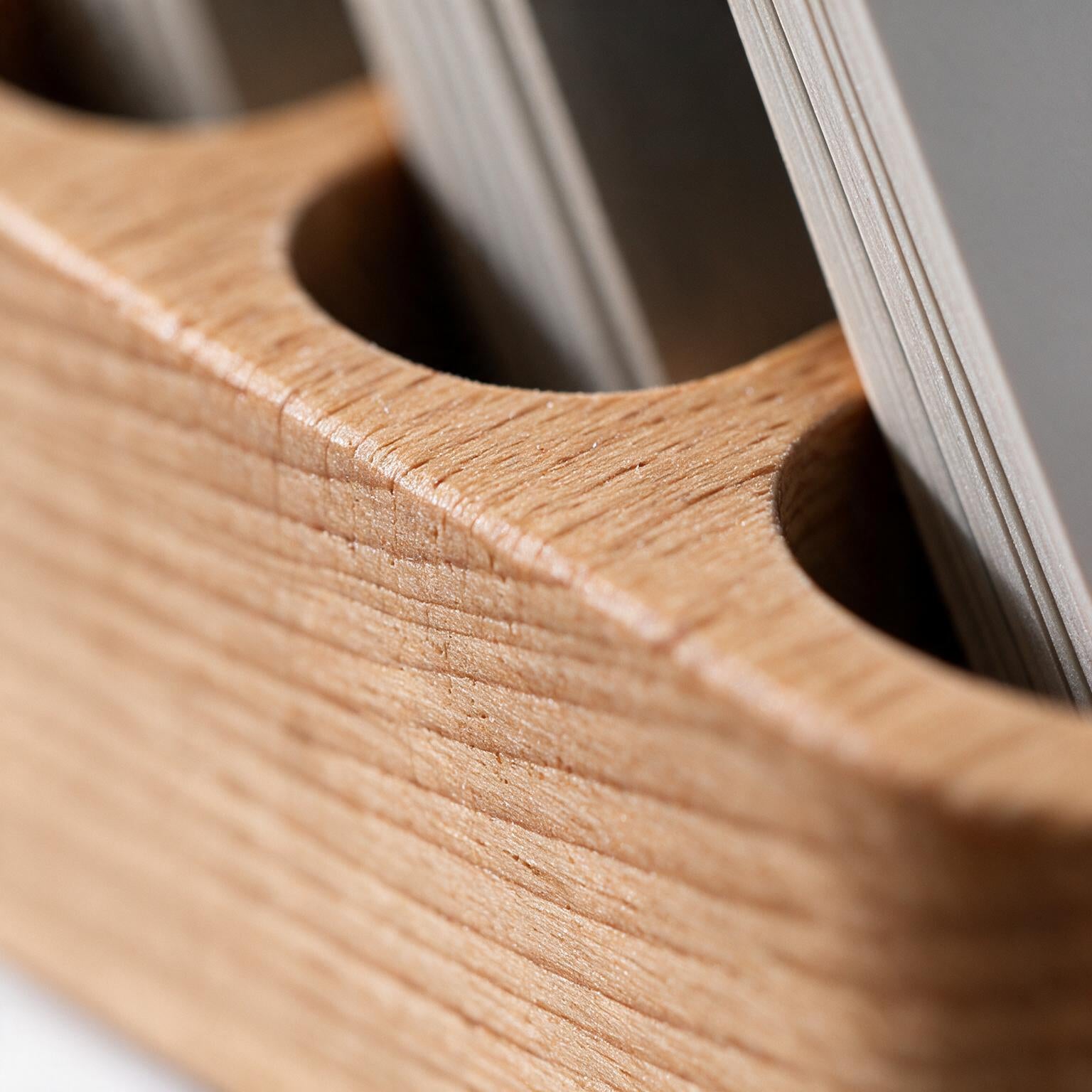 Business Card Holder WoodsyPro Card Dock