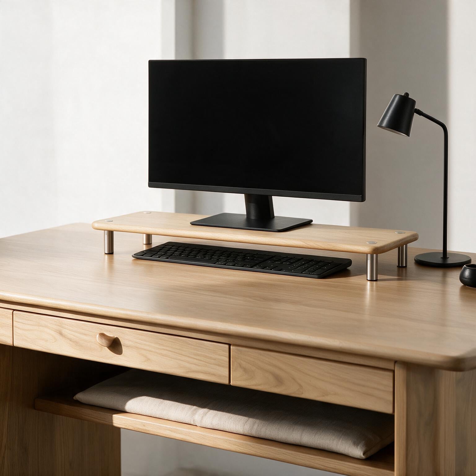 Desk Shelf Wood 40cm to 1000cm