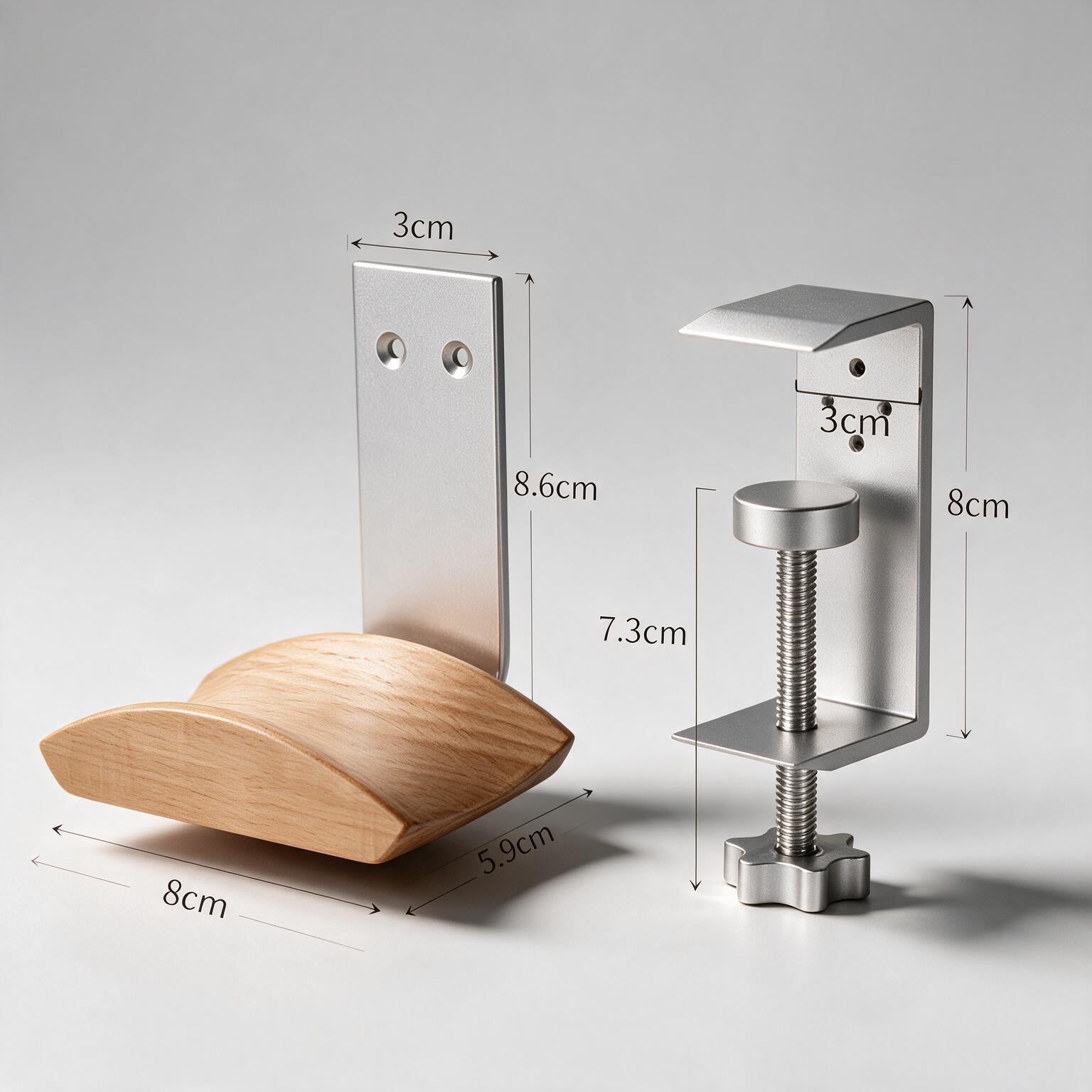 Headphone Holder for Desk WoodsyPro Dock