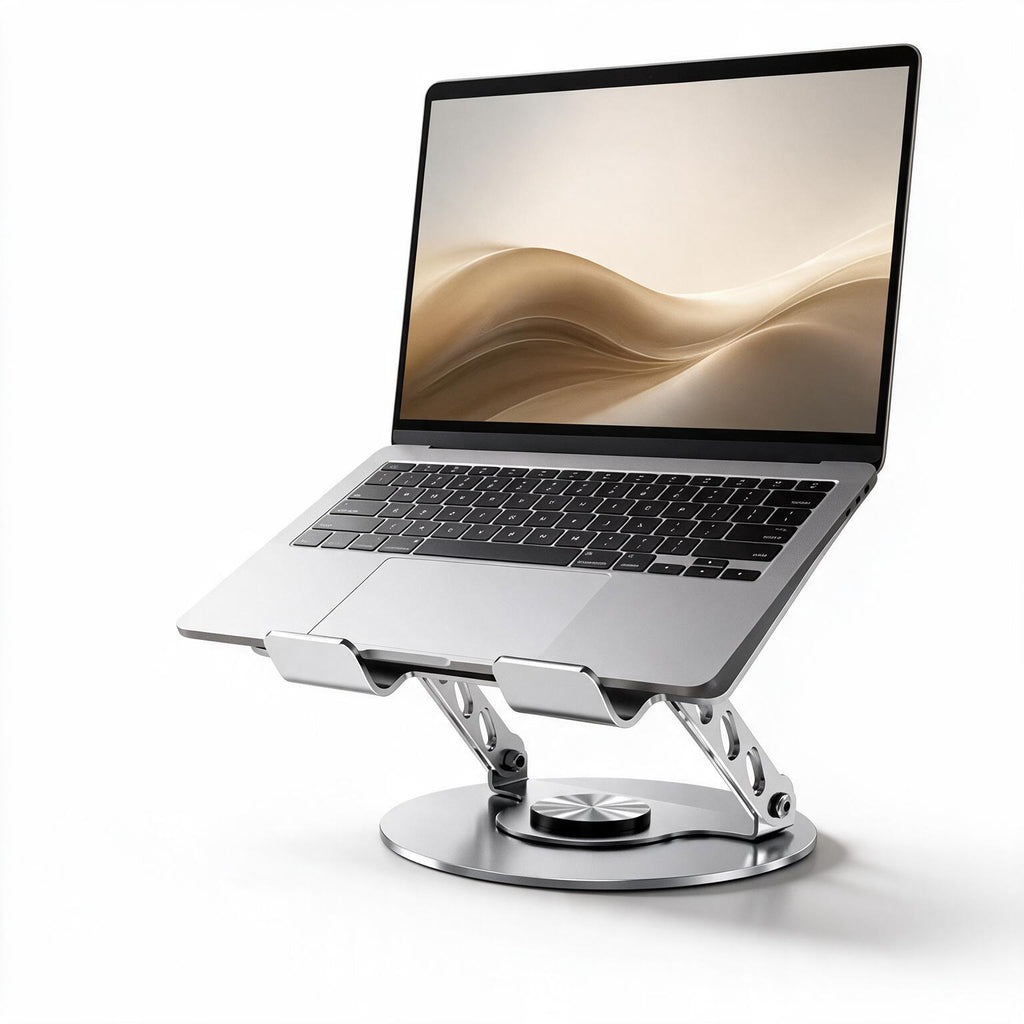 Laptop Stand 360° Rotating WoodsyPro Elevate