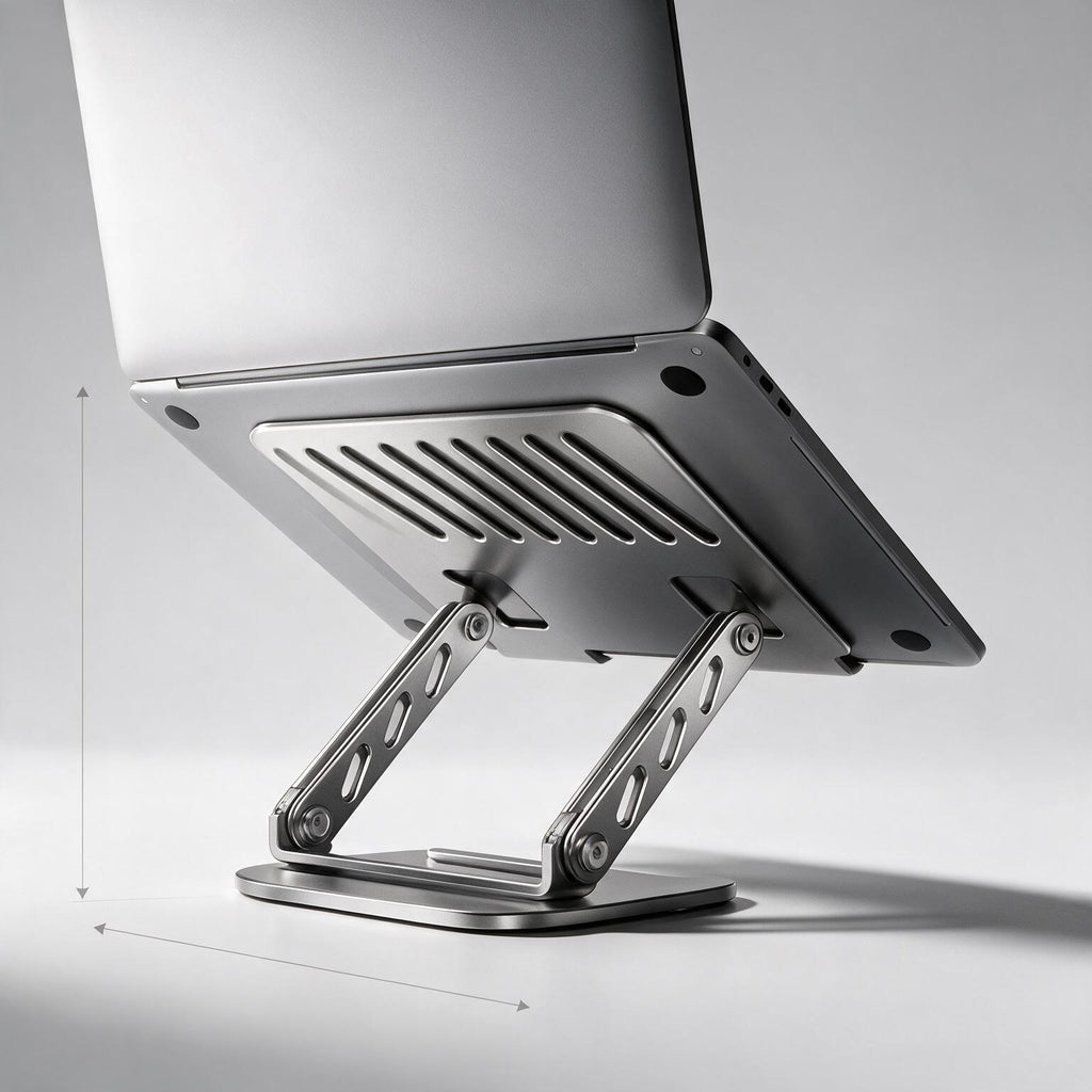 Laptop Stand 360° Rotating WoodsyPro Elevate