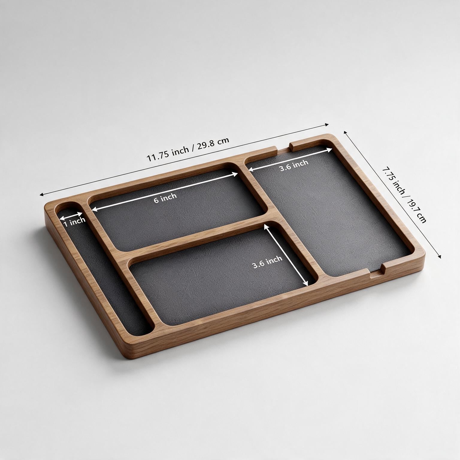 Desk Organizer WoodsyPro Hub