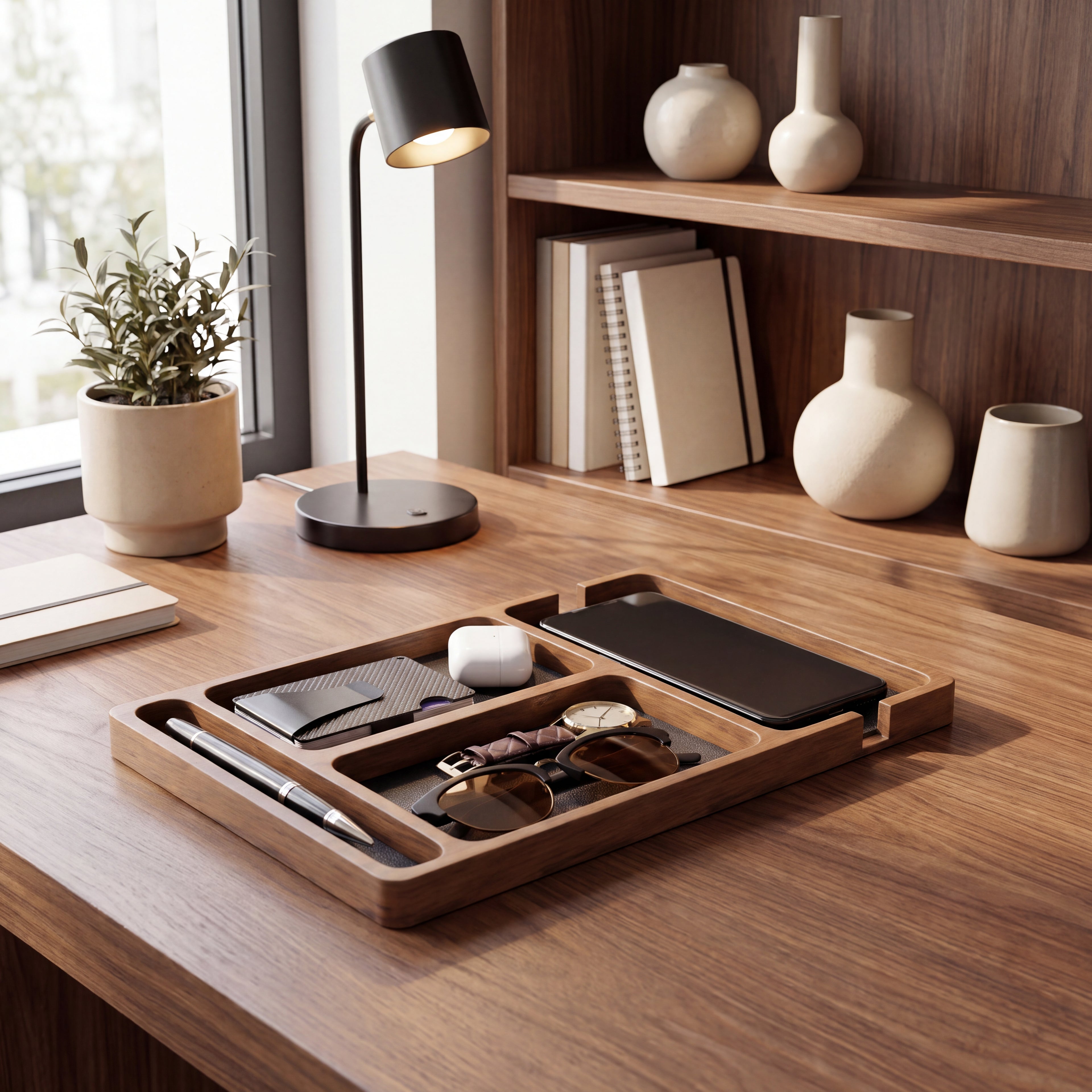 Desk Organizer WoodsyPro Hub